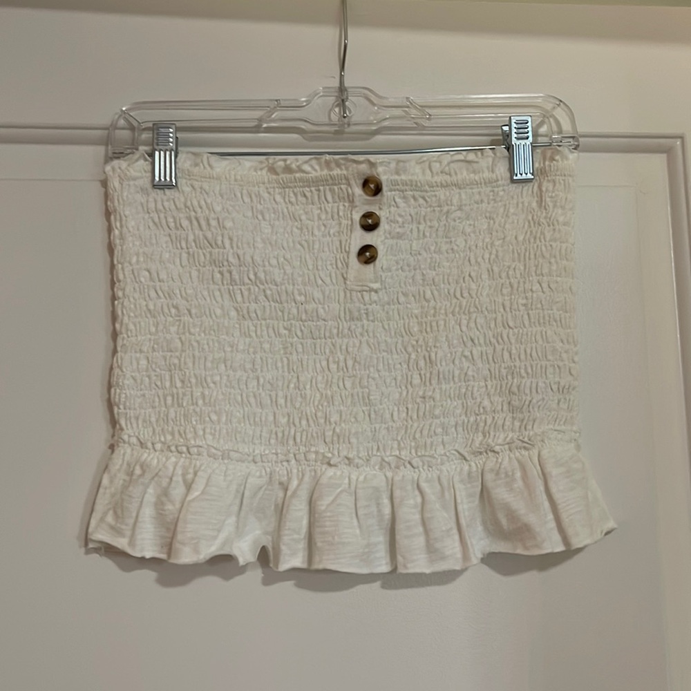 We The Free Cream Crop Top - Size M